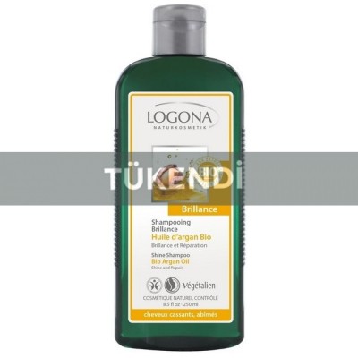 Logona - Organik Parlaklık Veren Şampuan Argan Yağlı 250ml