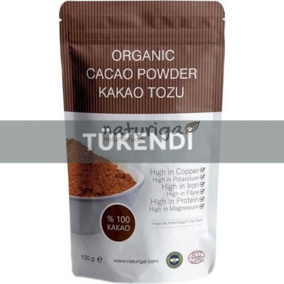 Naturiga - Organik Kakao Tozu 100gr