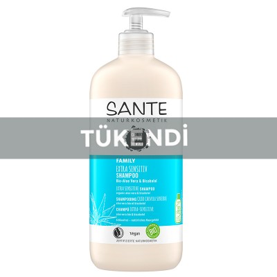 Sante - Organik Aşırı Hassas Ciltler İçin Şampuan (Aloe Vera &Bisabolol)950ml