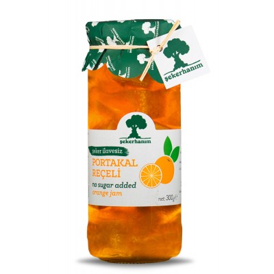 Şekerhanım -Şekersiz Portakal Reçeli 290 gr