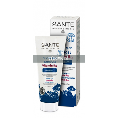 Sante - Organik Dental Med Vitamin B12 Diş Macunu (Florürsüz) 75 ml